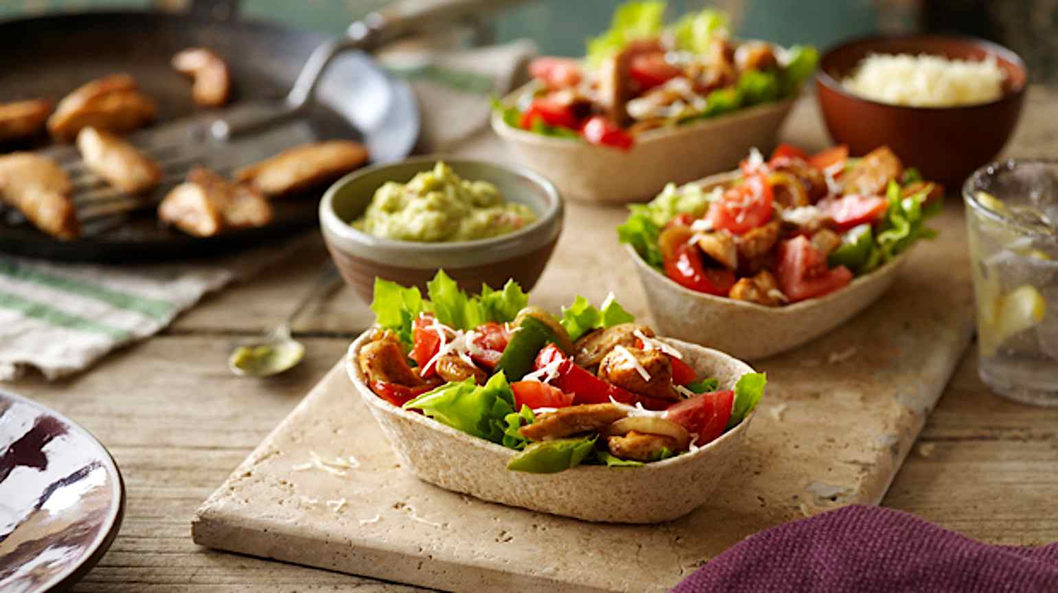 Smoky BBQ Chicken Soft Tortillas au blé complet